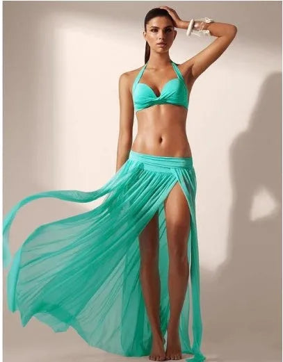 Mesh beach skirt - Bellarte Enchanté Mesh beach skirt
